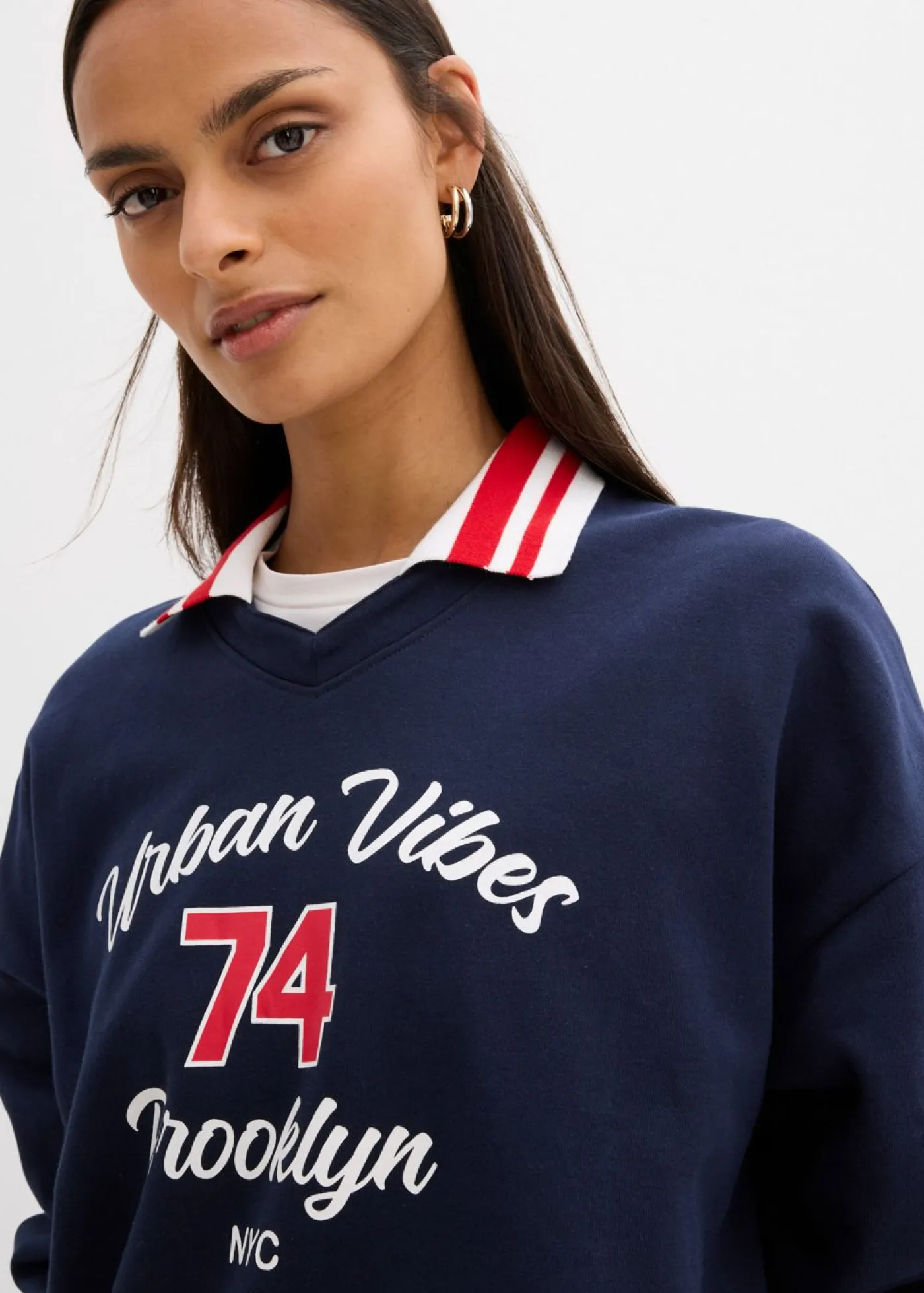 Online Sudadera oversize de algodón orgánico puro Mujer Ropa Cómoda