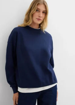 Sale Sudadera oversize de algodón orgánico Mujer Básicos|Ropa Cómoda