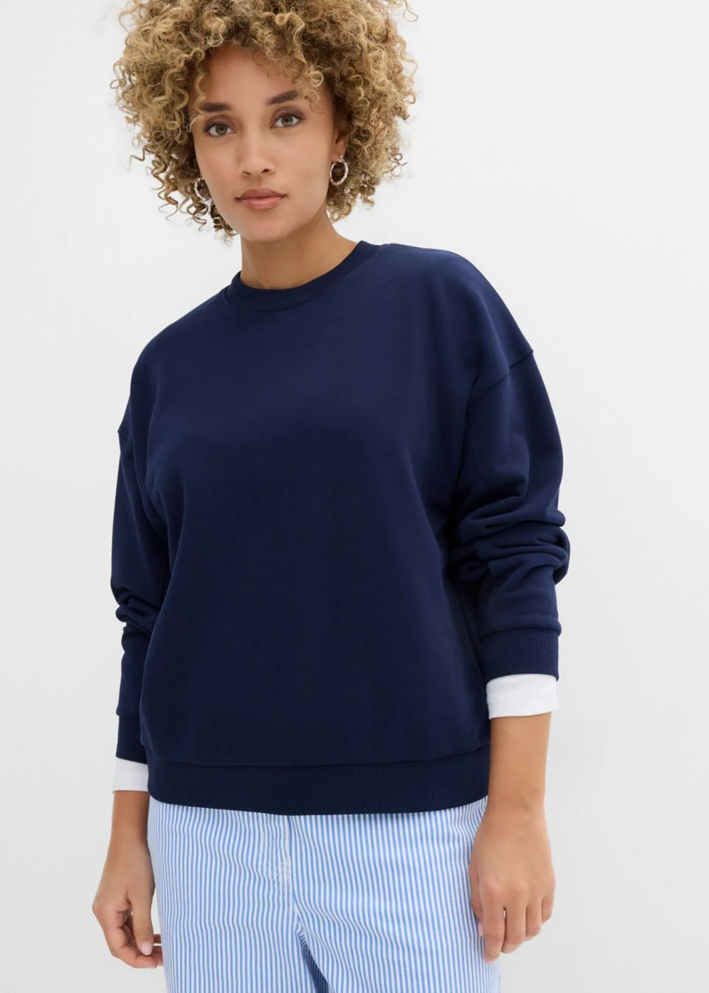 Discount Sudadera oversize de algodón orgánico Mujer Ropa Cómoda|Novedades