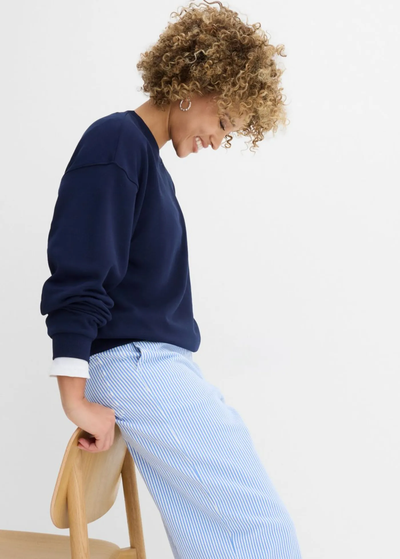 Discount Sudadera oversize de algodón orgánico Mujer Ropa Cómoda|Novedades