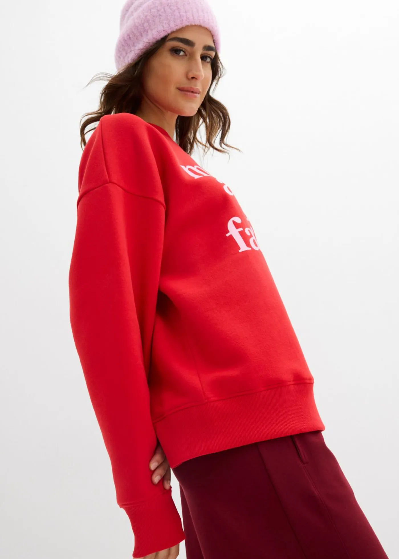 Best Sudadera oversize de mezcla de algodón Mujer Ropa Cómoda