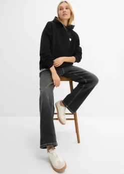 Sale Sudadera oversize de mezcla de algodón suave con capucha Mujer Ropa Cómoda|Novedades