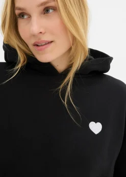 Sale Sudadera oversize de mezcla de algodón suave con capucha Mujer Ropa Cómoda|Novedades