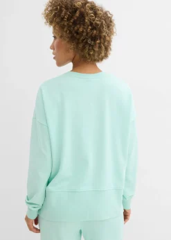 Sudadera oversize de mezcla de algodón Mujer Ropa Cómoda|Novedades