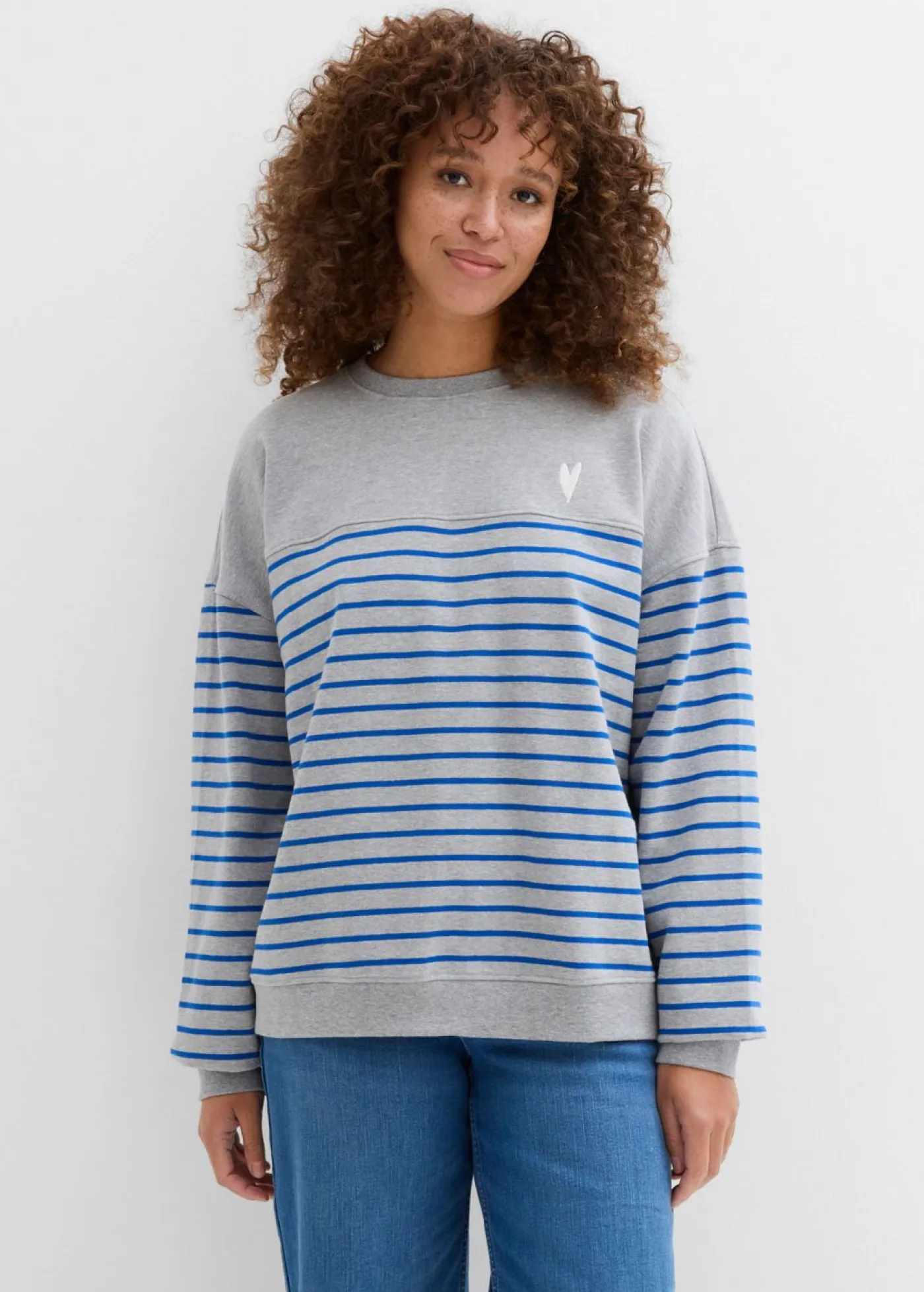 Clearance Sudadera oversize de mezcla de algodón Mujer Ropa Cómoda