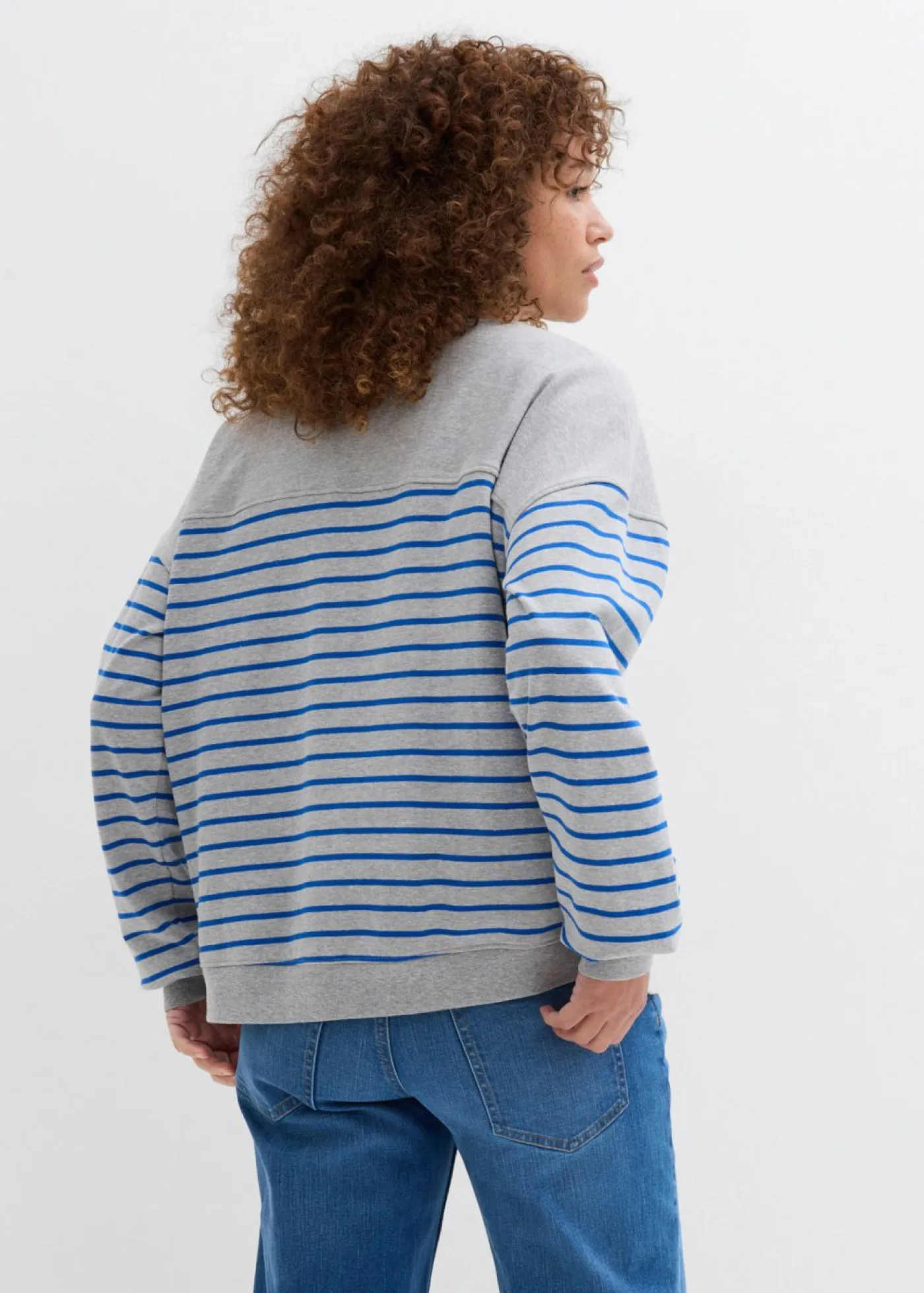 Clearance Sudadera oversize de mezcla de algodón Mujer Ropa Cómoda