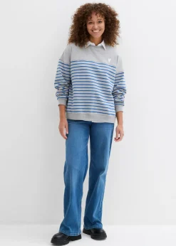 Clearance Sudadera oversize de mezcla de algodón Mujer Ropa Cómoda