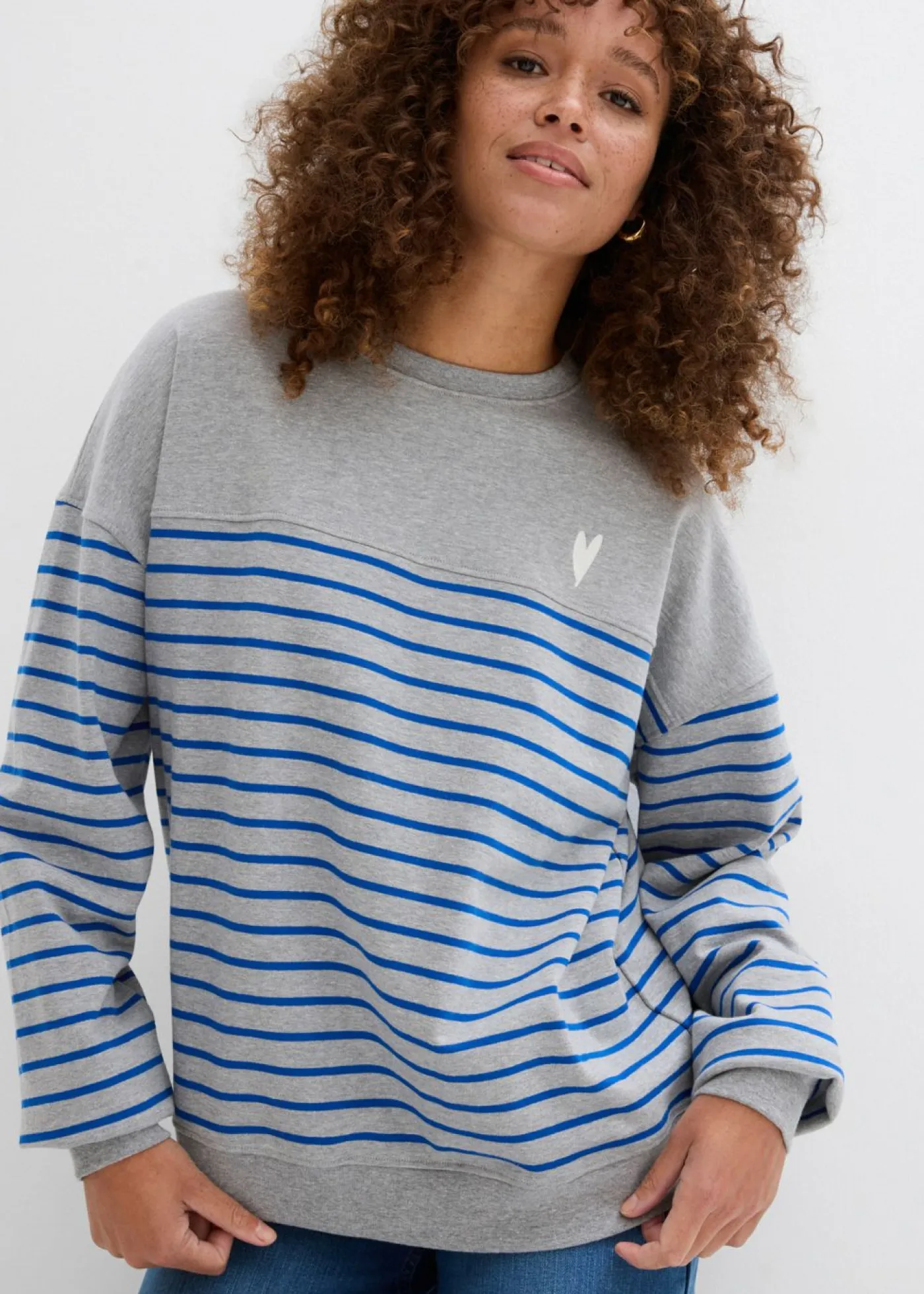 Clearance Sudadera oversize de mezcla de algodón Mujer Ropa Cómoda