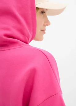 Sale Sudadera oversize de mezcla de algodón suave con capucha Mujer Ropa Cómoda|Novedades