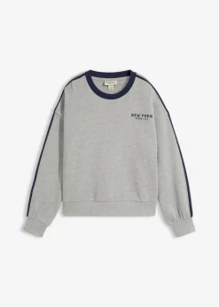 New Sudadera oversize en suave mezcla de algodón Mujer Ropa Cómoda