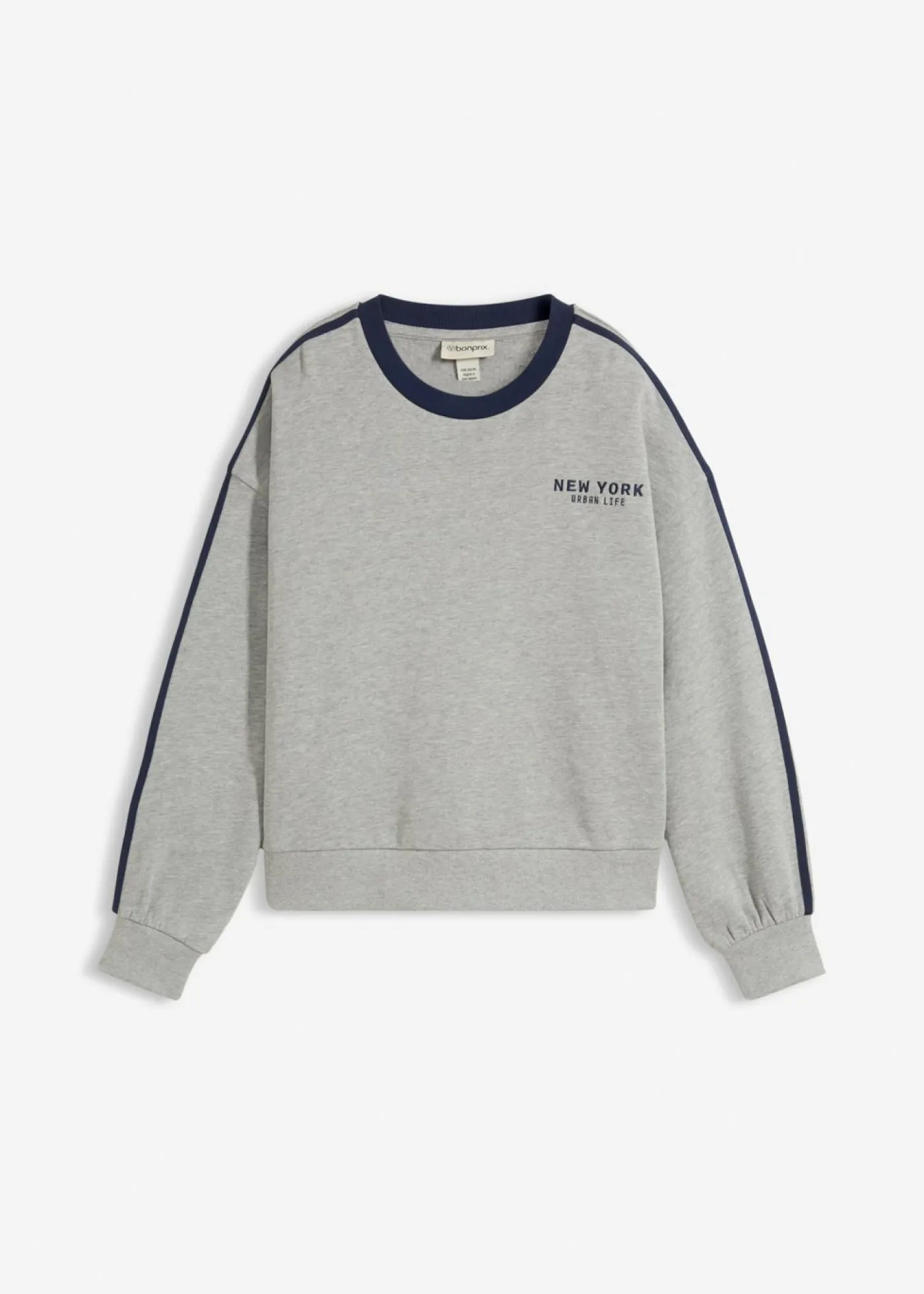 New Sudadera oversize en suave mezcla de algodón Mujer Ropa Cómoda