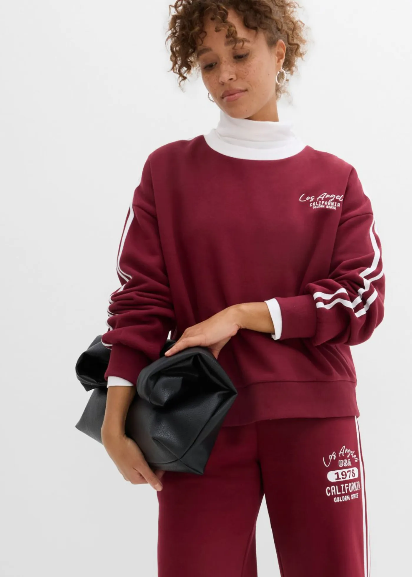 Online Sudadera oversize en suave mezcla de algodón Mujer Ropa Cómoda
