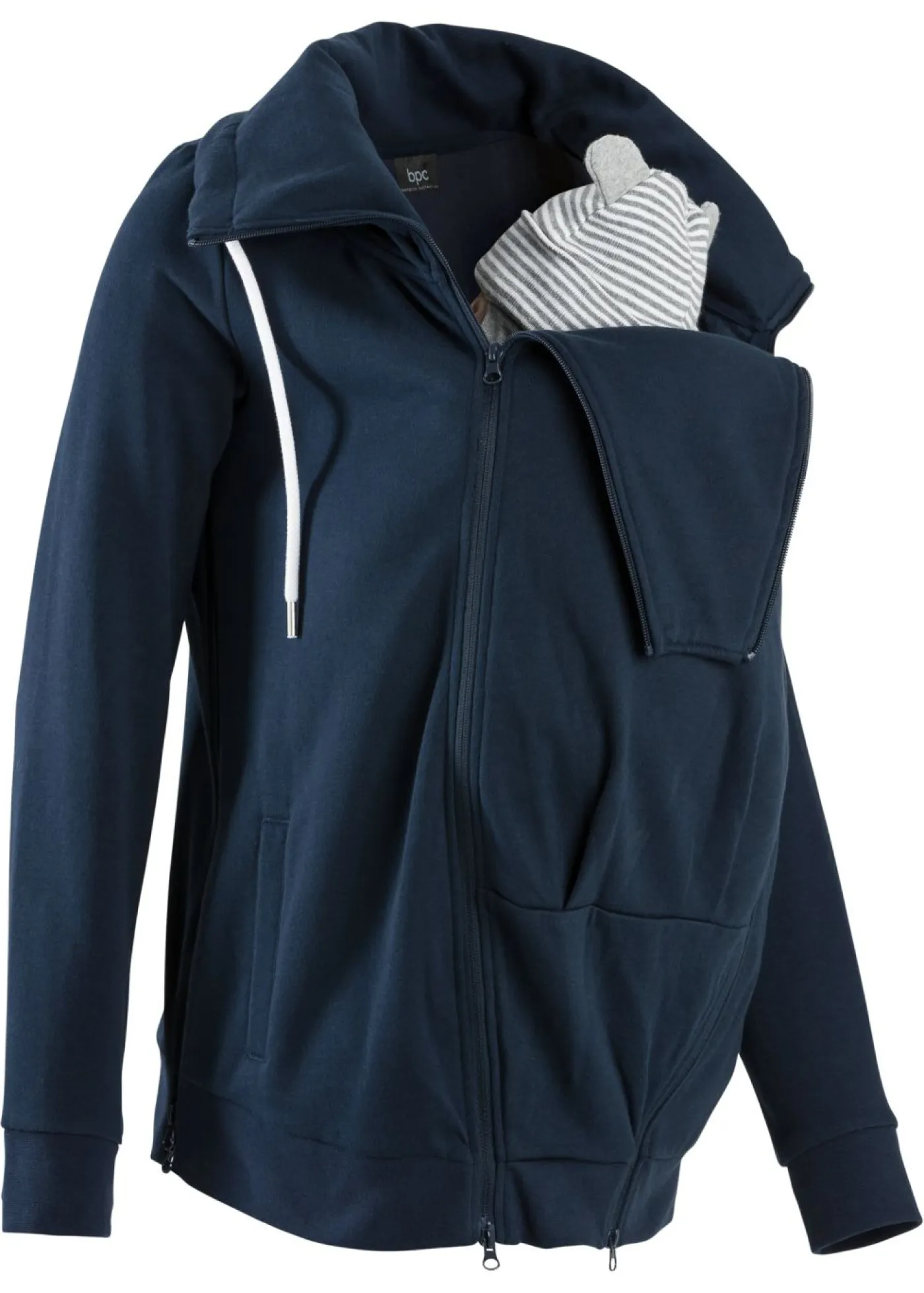 Sudadera premamá y chaqueta de porteo 3 en 1 Mujer Premamá