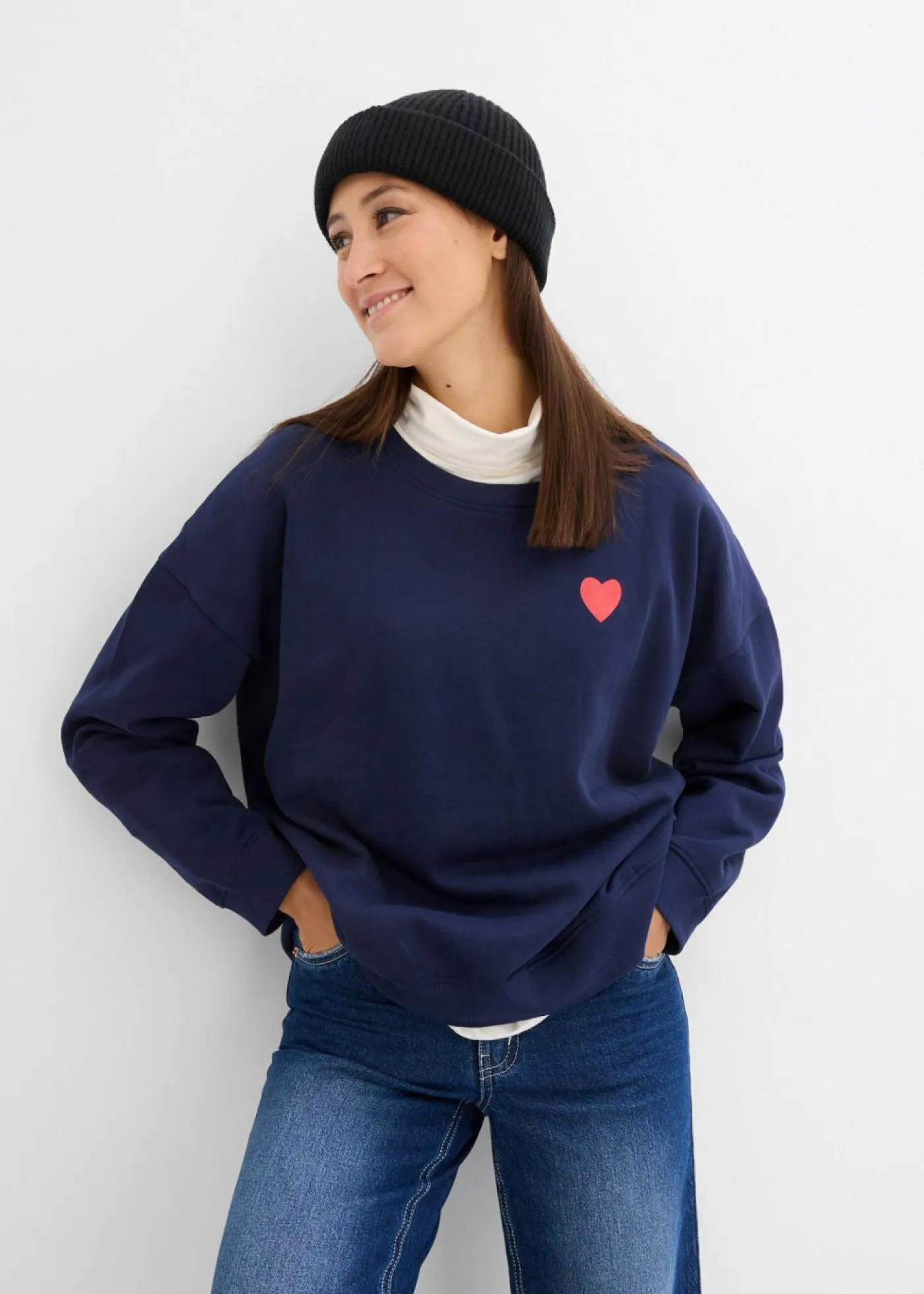 Sudadera premamá/de lactancia 2 en 1 de algodón ecológico Mujer Premamá