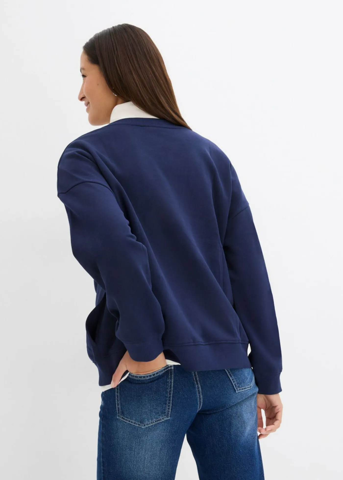 Sudadera premamá/de lactancia 2 en 1 de algodón ecológico Mujer Premamá