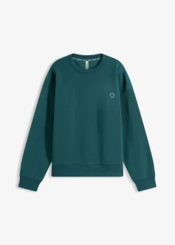 Online Sudadera térmica de material de secado rápido con corte holgado Mujer Ropa Deportiva|Camisetas