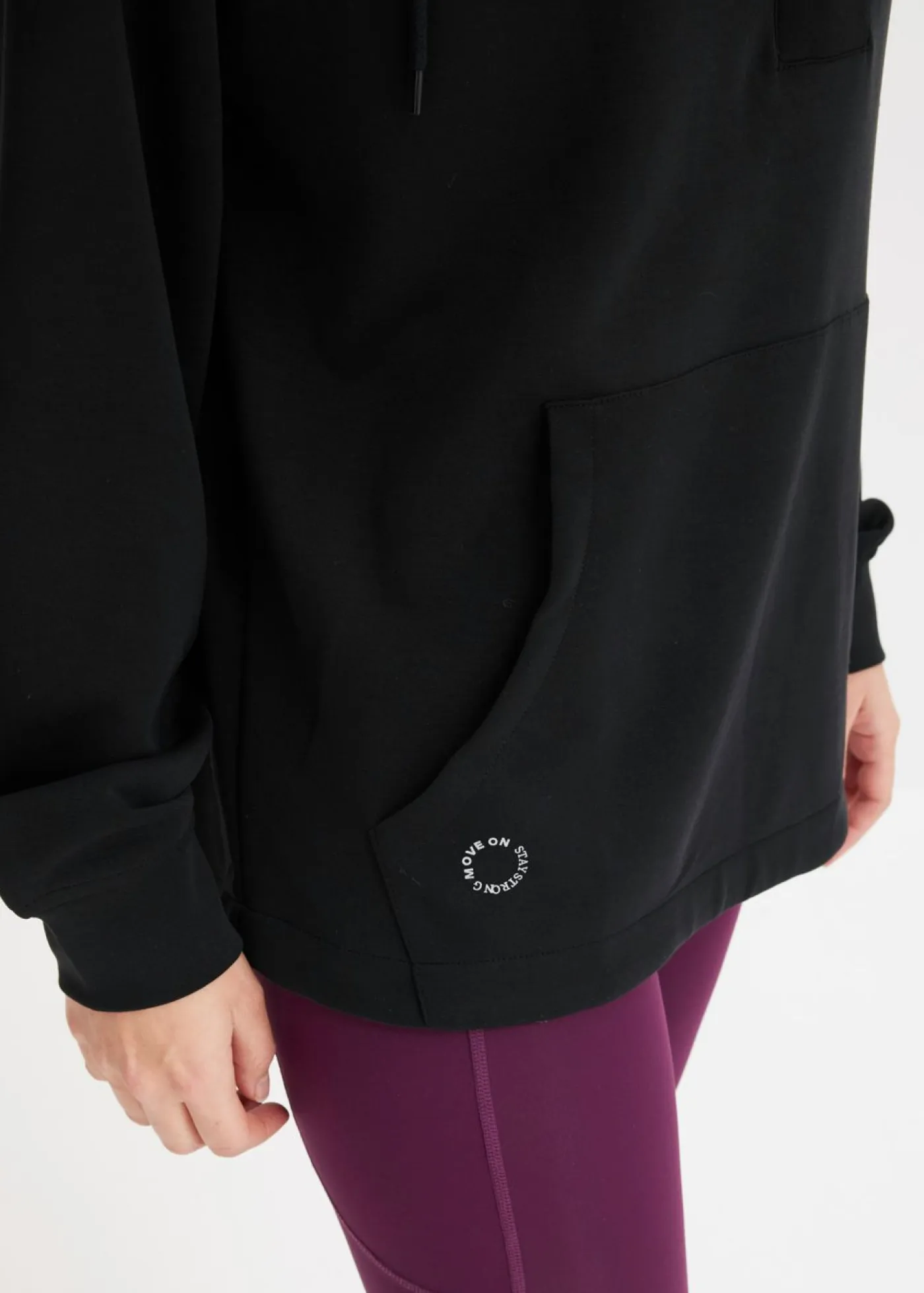 Outlet Sudadera ultrasuave de material modal con corte holgado y capucha Mujer Ropa Deportiva|Ropa Cómoda