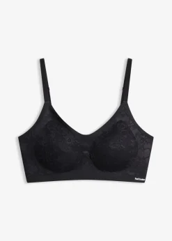 Sujetador acolchado Feel Comfort sin aros con encaje Mujer Sin Costuras|Sujetadores