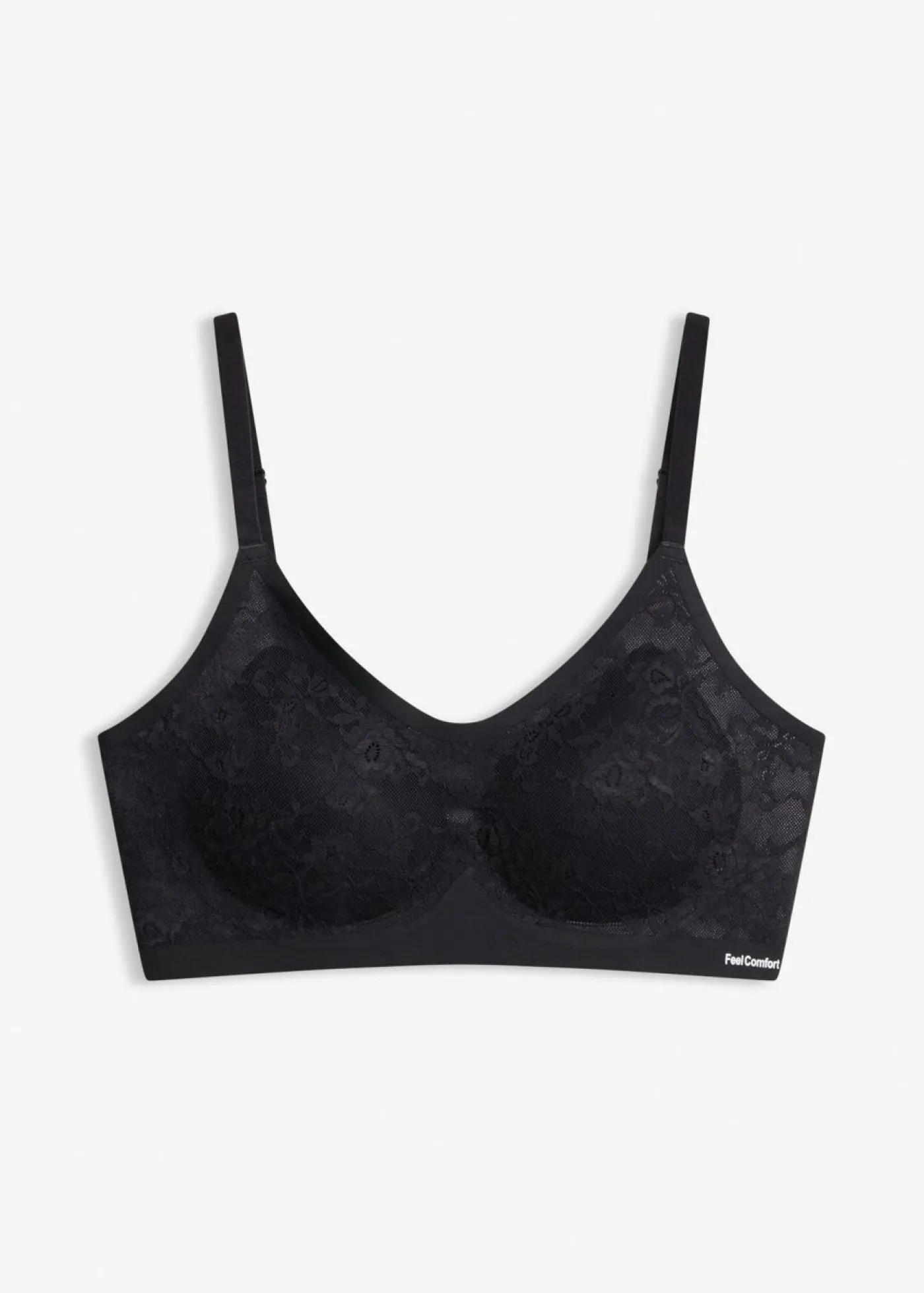 Sujetador acolchado Feel Comfort sin aros con encaje Mujer Sin Costuras|Sujetadores