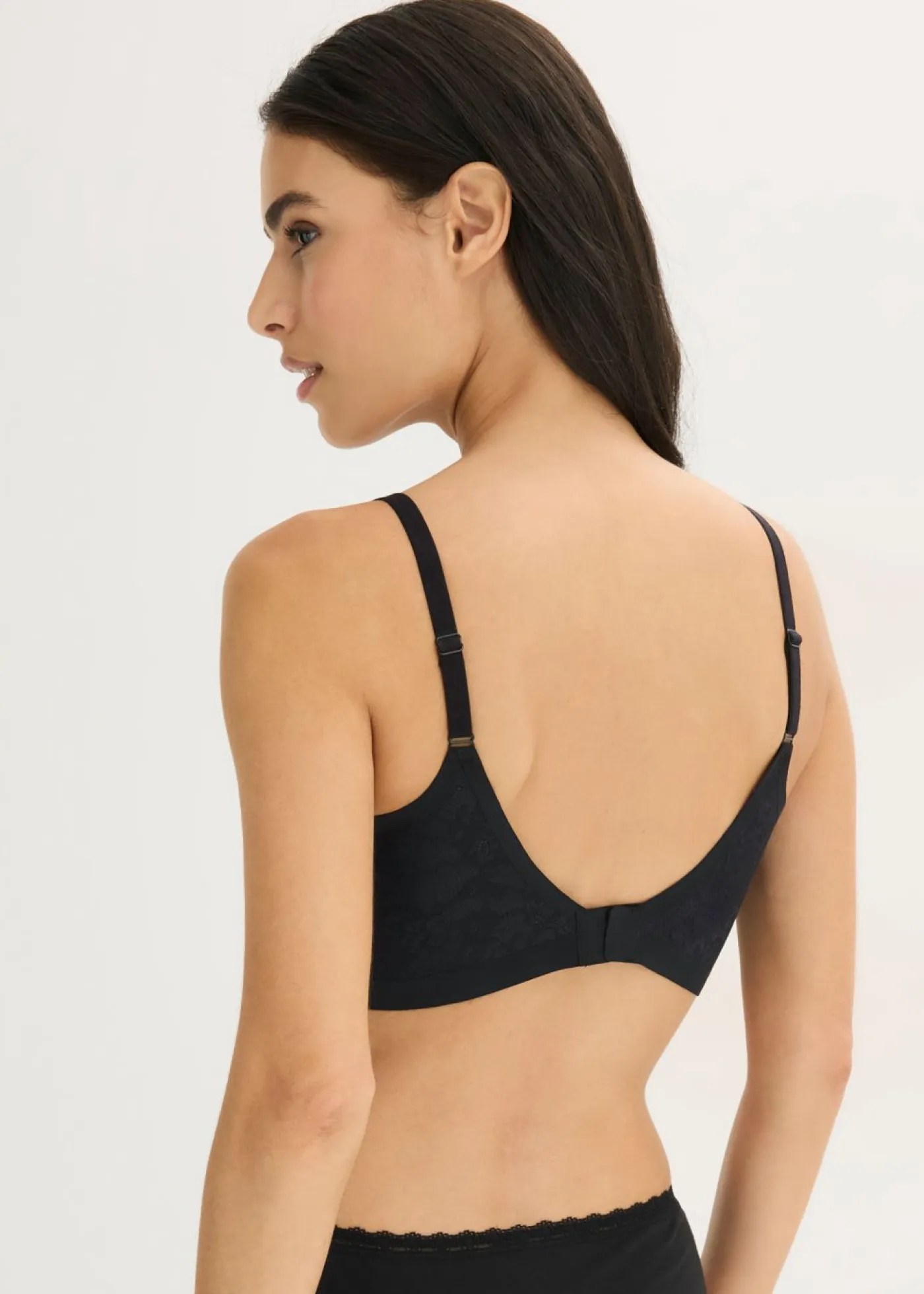 Sujetador acolchado Feel Comfort sin aros con encaje Mujer Sin Costuras|Sujetadores