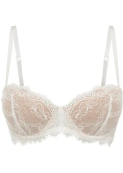 Online Sujetador balconette de encaje delicado Mujer Sujetadores|Lencería