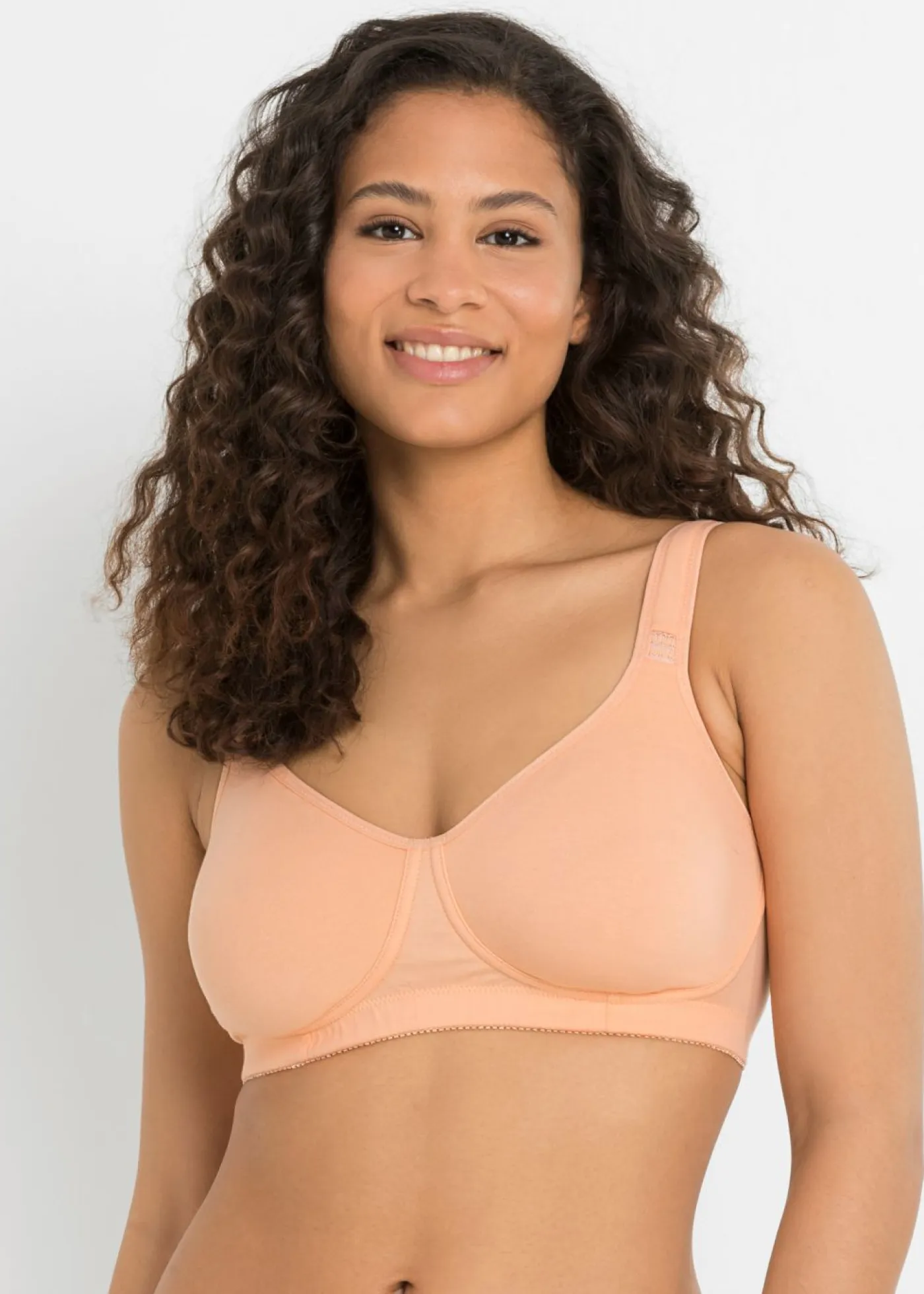 Outlet Sujetador básico de algodón sin aros (2 unidades) Mujer Ropa Interior De Algodón|Sujetadores De Copa E A H