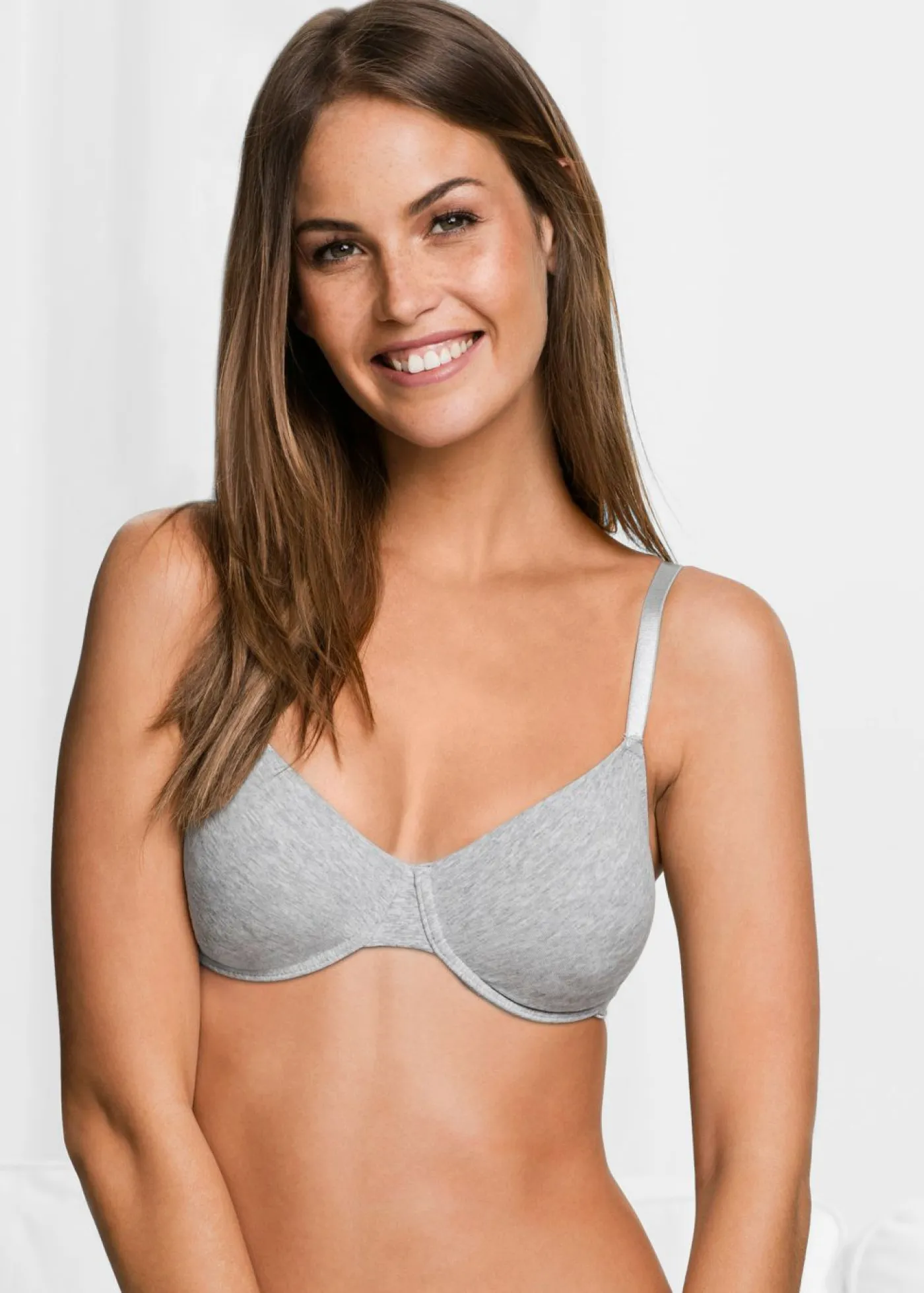 Online Sujetador básico de algodón orgánico con aros (3 unidades) Mujer Ropa Interior De Algodón|Sujetadores De Copa E A H