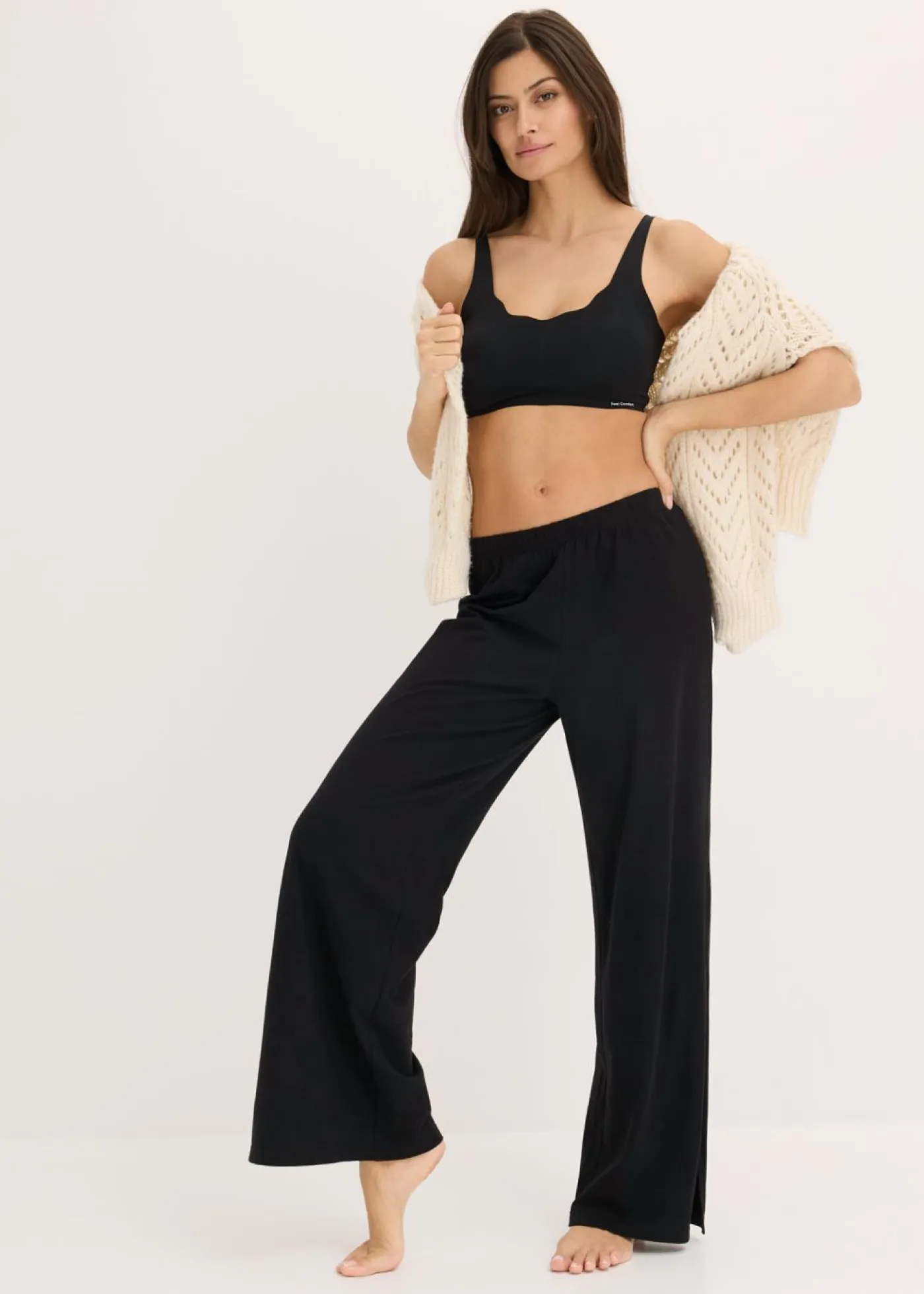 Clearance Sujetador básico Feel Comfort con corte láser sin aros Mujer Sin Costuras|Sujetadores