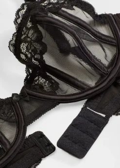Clearance Sujetador con aros de encaje delicado Mujer Sujetadores De Copa E A H|Lencería
