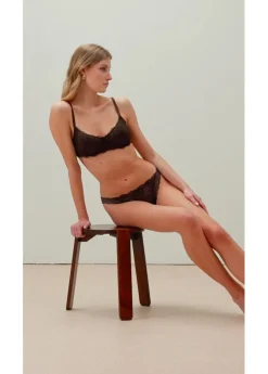 Best Sujetador con aros, guateado lateral y encaje delicado Mujer Lencería|Sujetadores