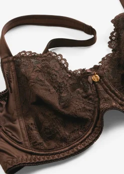 Best Sujetador con aros y efecto brillante Mujer Novedades|Sujetadores De Copa E A H