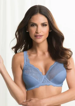 Hot Sujetador con aros y encaje delicado (2 unidades) Mujer Sujetadores De Copa E A H|Sujetadores