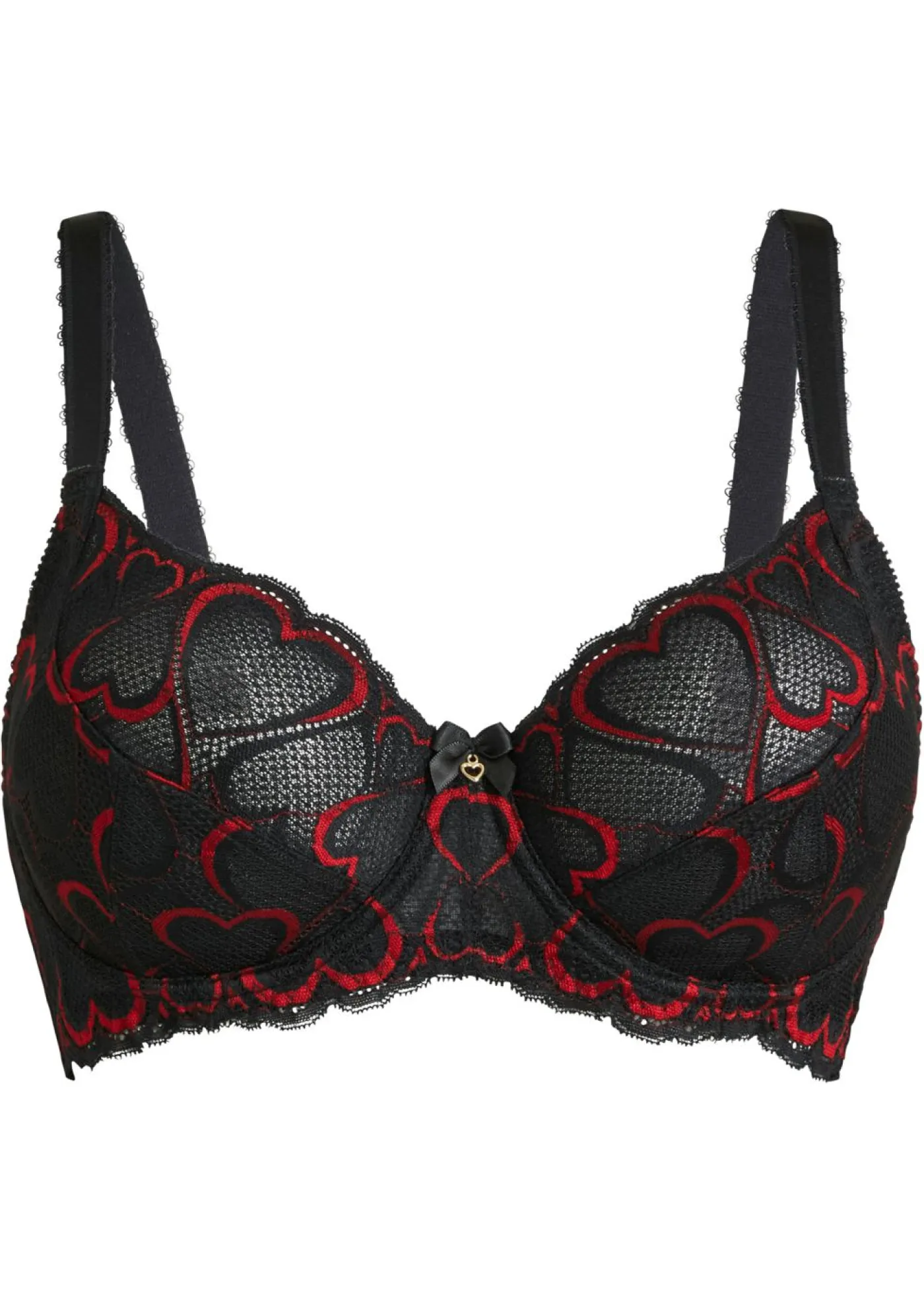 Hot Sujetador con aros y encaje delicado Mujer Sujetadores