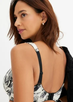 Clearance Sujetador con aros y material brillante Mujer Sujetadores