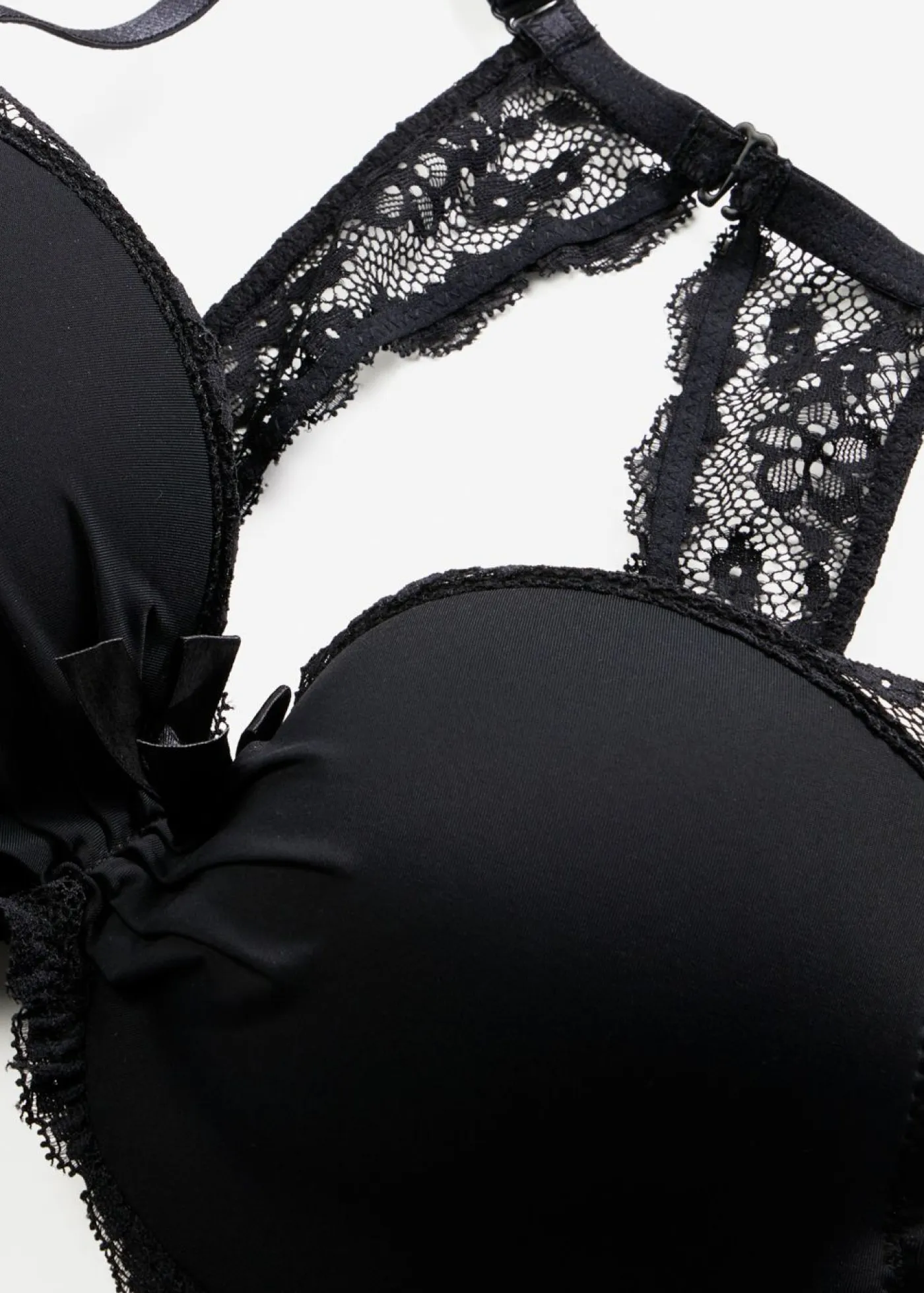 Sale Sujetador con espalda nadadora de encaje Mujer Lencería|Sujetadores