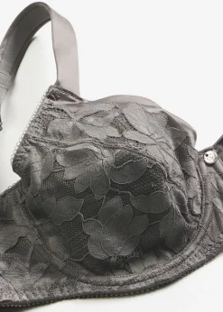 Discount Sujetador con tirantes acolchados y encaje brillante Mujer Sujetadores|Lencería