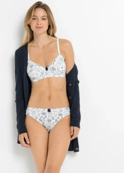 New Sujetador de algodón con aros (3 unidades) Mujer Sujetadores De Copa E A H|Ropa Interior De Algodón