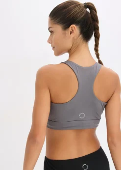 New Sujetador deportivo con espalda nadadora y sujeción ligera Mujer Sujetadores