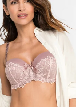 Discount Sujetador estilo balconette con aros Mujer Sujetadores|Sujetadores De Copa E A H