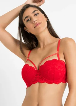 Outlet Sujetador estilo balconette con aros Mujer Lencería