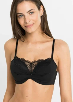 Clearance Sujetador push-up con detalles de pedrería Mujer Sujetadores De Copa E A H