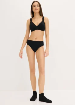 Best Sujetador reductor básico de algodón orgánico con aros (2 unidades) Mujer Ropa Interior De Algodón