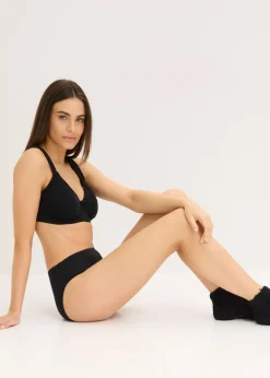 Hot Sujetador reductor básico de algodón orgánico con aros (2 unidades) Mujer Sujetadores|Sujetadores De Copa E A H
