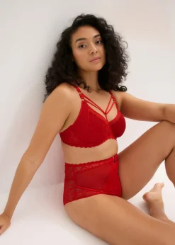 Hot Sujetador reductor con detalles decorativos Mujer Sujetadores|Lencería