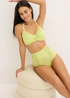 Clearance Sujetador reductor con encaje delicado Mujer Sujetadores|Sujetadores De Copa E A H