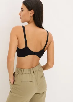 Hot Sujetador reductor sin aros con algodón cómodo Mujer Sujetadores