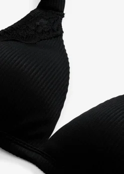 Best Sujetador sin aros con canalé suave Mujer Sujetadores|Lencería