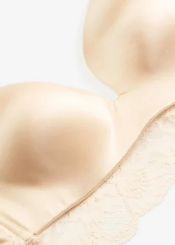 Clearance Sujetador sin aros con encaje discreto Mujer Novedades|Sujetadores