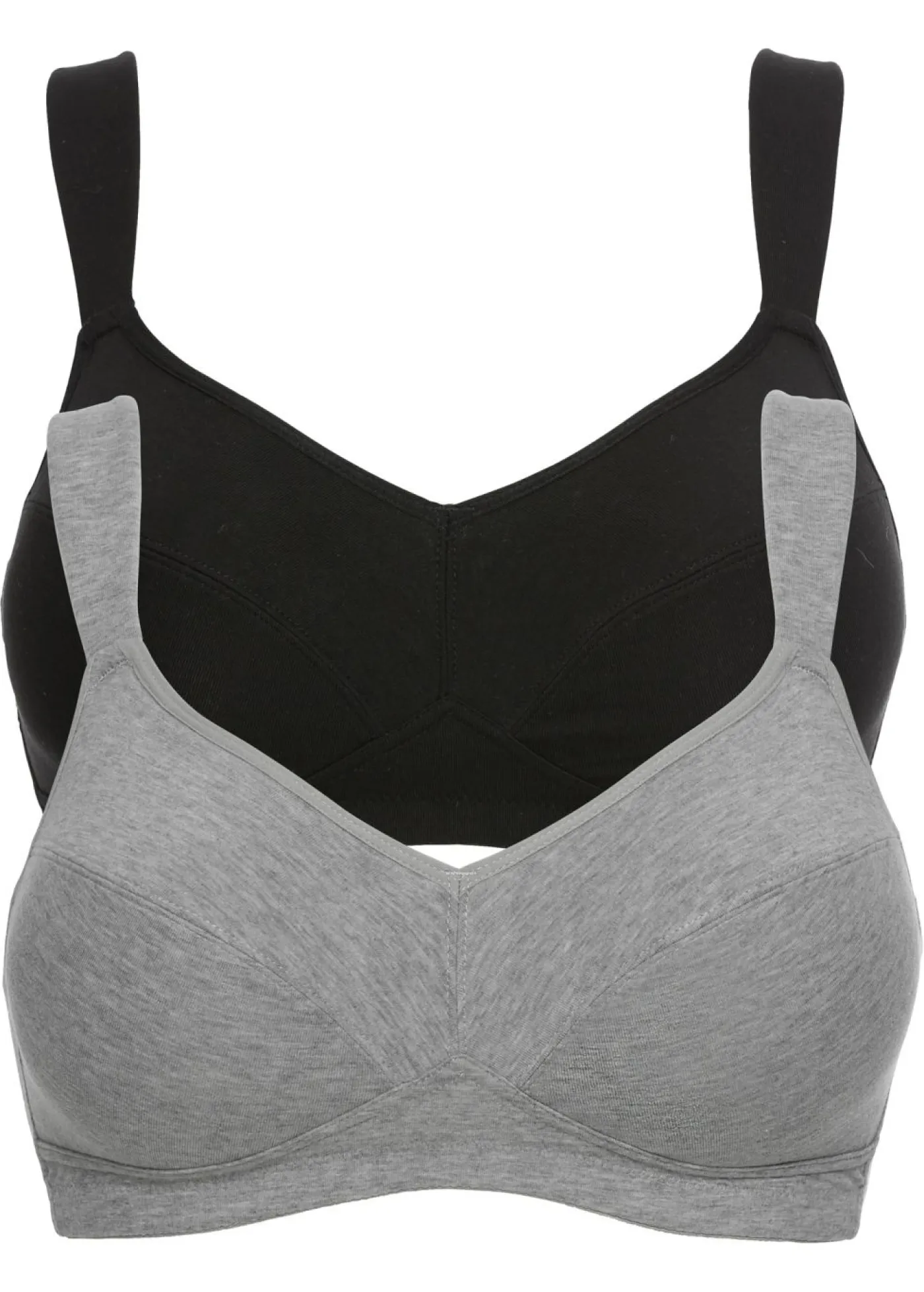 Discount Sujetador sin aros de algodón orgánico (2 unidades) Mujer Ropa Interior De Algodón|Sujetadores De Copa E A H