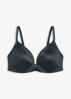 Outlet Sujetador sin aros de material brillante Mujer Sujetadores